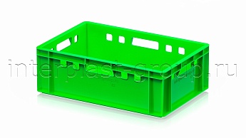 Ящик для мяса и колбасных изделий Е-2 светло-зеленый в Королеве Ящик для мяса и колбасных изделий Е-2 светло-зеленый в Королеве