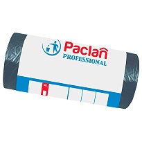 Мешки для мусора 60 л, черные, в рулоне 50 шт., ПНД, 6,2 мкм, 800х600 мм, PACLAN Professional, 604078 в Королеве