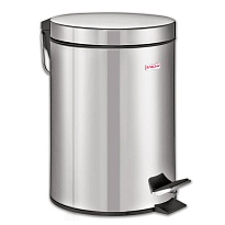 Ведро-контейнер для мусора (урна) с педалью LAIMA Classic, 12 л, зеркальное, нержавеющая сталь, со съемным внутренним ведром в Королеве Ведро-контейнер для мусора (урна) с педалью LAIMA Classic, 12 л, зеркальное, нержавеющая сталь, со съемным внутренним ведром в Королеве