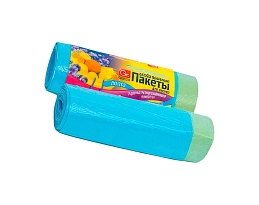 Мешки для мусора 35 л, ароматизированные, Морской Бриз, голубые, в рулоне 10 шт., ПНД, 12 мкм, 560х530 мм, GRIFON Aroma, 101-080 M в Королеве