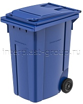 Мусорный контейнер 360 л синий 360 синий в Королеве Мусорный контейнер 360 л синий 360 синий в Королеве