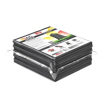 Мешки для мусора 160 л, серые, в пачке 10 шт., ПВД, 40 мкм, 900х1100 мм, i-Bag в Королеве Мешки для мусора 160 л, серые, в пачке 10 шт., ПВД, 40 мкм, 900х1100 мм, i-Bag в Королеве