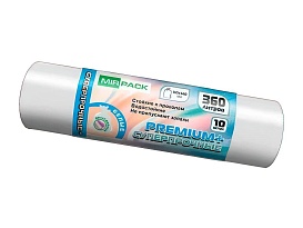 Мешки для мусора 360 л, белые, в рулоне 10 шт., ПВД 65 мкм, 1400х1000 мм, PREMIUM+, 3601015302 в Королеве Мешки для мусора 360 л, белые, в рулоне 10 шт., ПВД 65 мкм, 1400х1000 мм, PREMIUM+, 3601015302 в Королеве