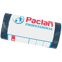 Мешки для мусора 35 л, черный, в рулоне 50 шт., ПНД, 6,2 мкм, 600х500 мм, PACLAN Professional, 604077 в Королеве Мешки для мусора 35 л, черный, в рулоне 50 шт., ПНД, 6,2 мкм, 600х500 мм, PACLAN Professional, 604077 в Королеве