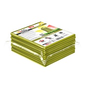 Мешки для мусора 160 л, оливковые, в пачке 10 шт., ПВД, 40 мкм, 900х1100 мм, i-Bag