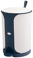 Контейнер для мусора Sтилъ с педалью 11 л синий 11 синий в Королеве