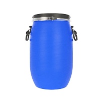 Бочка пластиковая 30 л с хомутом в Королеве Бочка пластиковая 30 л с хомутом в Королеве