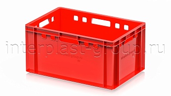 Ящик для мяса и колбасных изделий Е-3 красный в Королеве