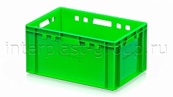 Ящик для мяса и колбасных изделий Е-3 светло-зеленый