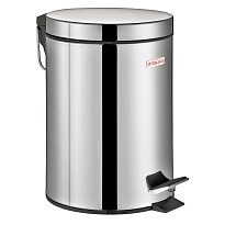 Ведро-контейнер для мусора (урна) с педалью LAIMA Classic, 3 л, со съемным внутренним ведром в Королеве