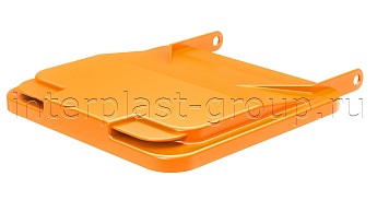 Комплект крышки для контейнера 120 л. оранжевая  оранжевый в Королеве