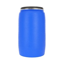 Бочка пластиковая 227 л с хомутом в Королеве Бочка пластиковая 227 л с хомутом в Королеве