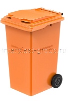Мусорный контейнер 240 л оранжевый 240 оранжевый в Королеве