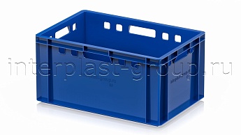 Ящик для мяса и колбасных изделий Е-3 синий в Королеве