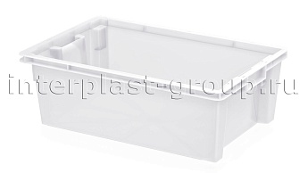 Ящик универсальный для овощей, фруктов и хлеба сплошной белый в Королеве