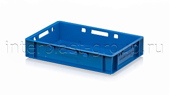 Ящик для мяса и колбасных изделий Е-1 голубой в Королеве Ящик для мяса и колбасных изделий Е-1 голубой в Королеве