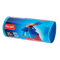 Мешки для мусора 35 л, с ушками, синие, в рулоне 30 шт., ПНД, 10,5 мкм, 640х500 мм, PACLAN Multitop, 600819 в Королеве Мешки для мусора 35 л, с ушками, синие, в рулоне 30 шт., ПНД, 10,5 мкм, 640х500 мм, PACLAN Multitop, 600819 в Королеве