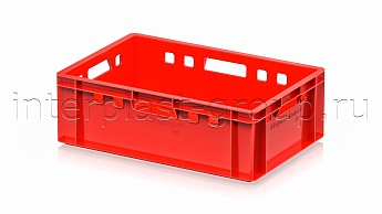 Ящик для мяса и колбасных изделий Е-2 красный в Королеве Ящик для мяса и колбасных изделий Е-2 красный в Королеве