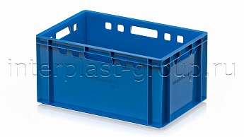 Ящик для мяса и колбасных изделий Е-3 голубой в Королеве Ящик для мяса и колбасных изделий Е-3 голубой в Королеве