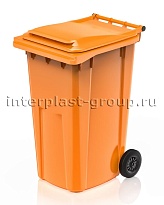 Контейнер для мусора 240 л оранжевый облегченный 240 оранжевый в Королеве