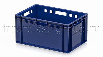 Ящик для мяса и колбасных изделий Е-3 темно-синий в Королеве