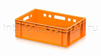 Ящик для мяса и колбасных изделий Е-2 оранжевый в Королеве