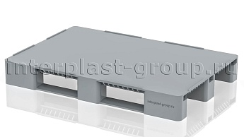 Поддон пластиковый сплошной с бортиками серый в Королеве Поддон пластиковый сплошной с бортиками серый в Королеве