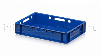 Ящик для мяса и колбасных изделий Е-1 синий в Королеве Ящик для мяса и колбасных изделий Е-1 синий в Королеве