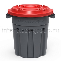 Мусорный бак универсальный 60 л серый 60 серый в Королеве