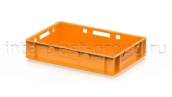 Ящик для мяса и колбасных изделий Е-1 оранжевый в Королеве